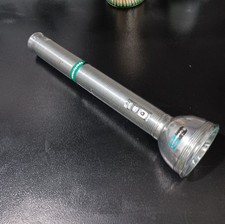 Vintage Ray-o-vac 5 D Cell Flash Light. Glass Lens. Needs Bulb Good Condition picture