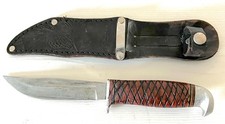 Vintage ESTWING Hunting Knife Original Sheath 8 7/8