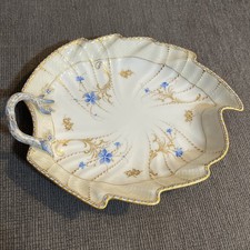 Antique KPM Berlin Leaf Dish picture