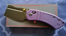 *NEW*🔥 KANSEPT KNIVES - Korvid V Folding Knife w/Purple G10 Handle & D2 Blade  picture