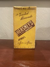 Vintage 1968 Hershey’s BOX Milk Chocolate With Almond picture