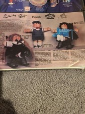 Vintage Early Cabbage Patch Kids Print Ad Applause 5.5