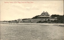 Buzzards Bay MA Summer home Dr. Flagg F. C. Small c1900s-10s Vintage Postcard picture