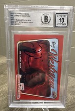 Upper Deck 2022 UD WandaVision Welcome to Westview Red PR-12 Olsen Auto picture