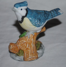 Bluejay bird figurine, 3.25