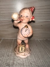 Vintage Napco Japan Ceramic Calendar Cutie January Baby Girl Figurine C-5761 MCM picture