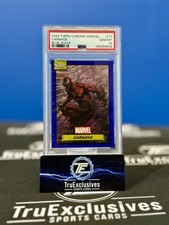2024 Topps Chrome Marvel Carnage Blue Wave /150 #77 PSA 10  picture
