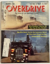 November 1980 Overdrive Magazine Convoy Mack Peterbilt GMC Trucker Truck Driver picture