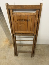 USS Cinnabar WWII Ship Deck Chair From Oct 9, 1945 Wrecked Ship RARE picture