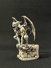 Gothic Winged Gargoyle Figurine Statue Stone Gray 8