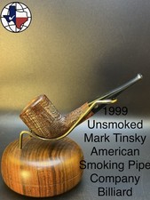 Unsmoked 1999 Mark Tinsky American Smoking Pipe Company Billiard Tobacco Pipe picture