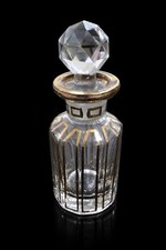  Antique Baccarat Crystal Perfume Bottle c 1900 picture