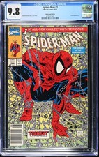 SPIDER-MAN #1 Newsstand (Marvel Comics, 1990) CGC Graded 9.8 ~ White Pages picture