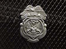 U.S. ARMY SECURITY MILITARY POLICE, PEWTER Lapel Pin picture