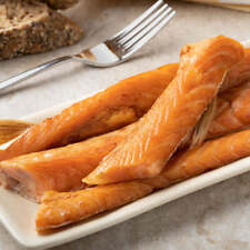 GREAT TASTE COLD SMOKED SALMON BELLIES (5LBS-10LBS) Culinary Dish Fish Delight picture