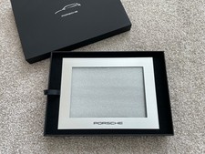 NIB~ Porsche Table Display Aluminum Picture Photo Frame VIP Gift picture