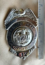 Vintage Antique 1970's Rochester New York Police  Badge Obsolete  picture