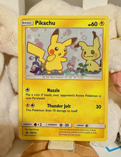 🌀 Pikachu SM162 Holo Promo Card Pokémon TCG Tag Team Promo picture