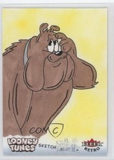 2024 Fleer Retro Looney Tunes Paul D SKT Auto Sketch 1i58 G2U picture