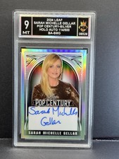 2024 Leaf Metal Pop Century Silver Prismatic /500 Sarah Michelle Gellar Auto picture