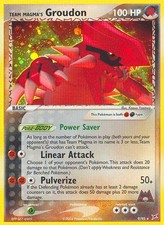 Team Magma’s Groudon 9/95 – Team Magma vs Team Aqua – Holo picture
