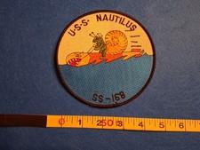 Military Patch US NAVY USS NAUTILUS SS-168 FULL COLOR NEW picture