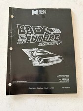 Back to the Future Pinball Operation Manual - 1990 - Data East - Original picture