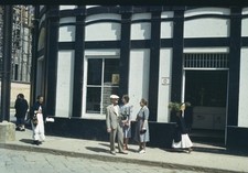 RARE 1941 pre-Revolution Guatemala slides (113) streets workers scenery banana picture