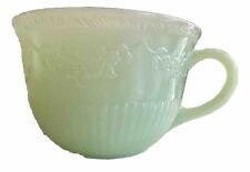 Vintage Fire King Jadeite Alice Floral Pattern Tea / Coffee Cup picture