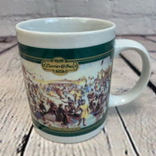 Currier and Ives Mug Central Park Winter 1862 Coffee Tea Cup Skate Retro Core Ex picture