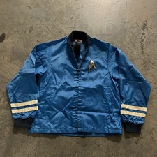 RARR Vintage 80s Star Trek Mr. Spock Jacket  Size Small   18x21 Movie Promo picture