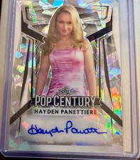 Hayden Panettiere 2023 Leaf Pop Century Metal Auto Autograph #D 14/15 RIP picture