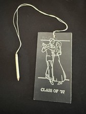 1937 Dance Card with Attached Pencil Bingham High School picture