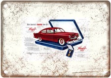 1951 Henry J Vintage Automobile Ad Retro Look Metal Sign AM9102 picture