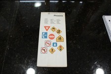 Vintage Folding Road Map US Tourist Souvenir 1976 Phoenix picture
