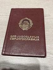 Vintage Expired Jugoslavia Documents 70s Expired Visas picture