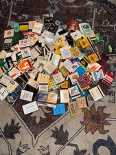 Huge Vintage Matchbook Bulk Lot of 55+ - UNSTRUCK Mid-Century Advertising Memora picture
