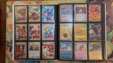 Pokemon Card Job Lot Binder Mixed Sets 360 Cards + Binder, EX/V/AR/SAR/Tag, M/NM picture