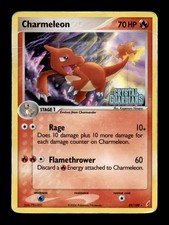 Pokemon TCG Charmeleon 29/100 EX Crystal Guardians Reverse Holo Stamped MP picture