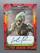 2023 Upper Deck Spider-Man No Way Home Willem Dafoe Green Goblin Ensemble Auto picture