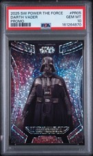2025 CARDFUN STAR WARS POWER THE FORCE DARTH VADER PROMO #PRO5 PSA 10 picture