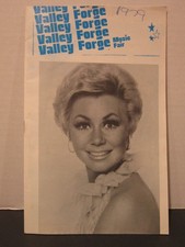 Original Vtg 1979 Vol. 3 Issue 2 Valley Forge Music Fair MITZI GAYNOR Program picture