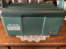 Vintage Aladdin STANLEY Green Promotional Lipton Tea Take Along Cooler 1990s picture
