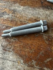 Pair NOS Prewar Balloon Chain Adjuster Screws 1/4 x 20 x 2 Cleveland Welding CWC picture