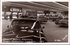 1959 GM Motorama Oregon Centennial Exposition RPPC Classic Cars picture