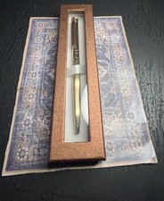 MONTBLANC VINTAGE 1980’S NOBLESSE II G/ P TWIST MECH BALLPOINT PEN ELEGANT picture