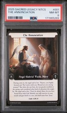 2025 Sacred Legacy NTCS #1 The Annunciation : Uncommon: 1E : PSA 8 picture