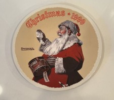 Norman Rockwell Knowles 'A Drum For Tommy' 1999 Christmas Collector Plate picture