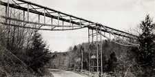 Wissahickon Aqueduct Philadelphia USA Pipeline Truss Bridge Vtg. Photo 19thC. picture