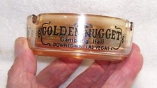Vintage GOLDEN NUGGET casino ashtray picture